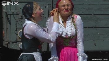 Sexy milkmaids get messy with cream and eggs - Cam 2 Screencap 69 on www.sinx.com