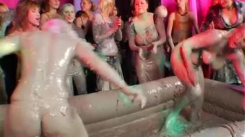 Elegant Muddy Wrestling? Screencap 85 on www.sinx.com