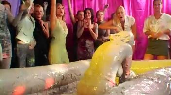 Elegant Muddy Wrestling? Screencap 32 on www.sinx.com