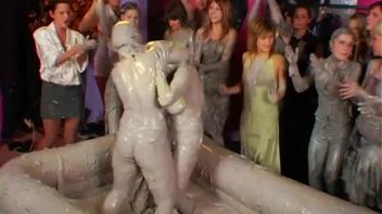 Elegant Muddy Wrestling? Screencap 82 on www.sinx.com