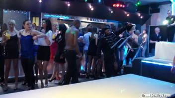 Staff Party Part 2 - Lesbian Edit Screencap 1 on www.sinx.com