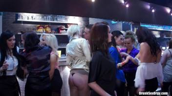 Staff Party Part 2 - Lesbian Edit Screencap 53 on www.sinx.com