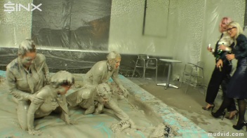 Sexy Ladies Get Wet and Messy In The Mud Screencap 72 on www.sinx.com