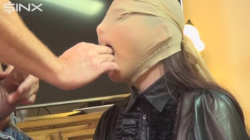 Pantyhose Masked Babe Sucks Cock For Cumshot Screencap 17 on www.sinx.com