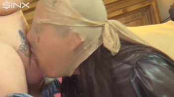 Pantyhose Masked Babe Sucks Cock For Cumshot Screencap 33 on www.sinx.com