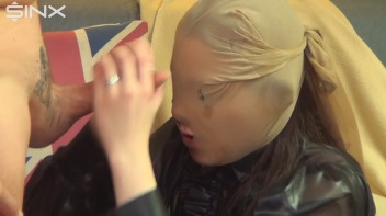 Pantyhose Masked Babe Sucks Cock For Cumshot Screencap 49 on www.sinx.com