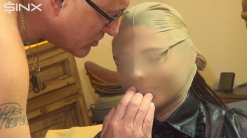 Pantyhose Masked Babe Sucks Cock For Cumshot Screencap 6 on www.sinx.com