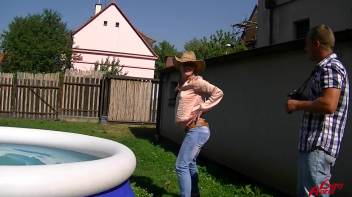 This Cowgirl Swallows Cum With Pride Screencap 12 on www.sinx.com