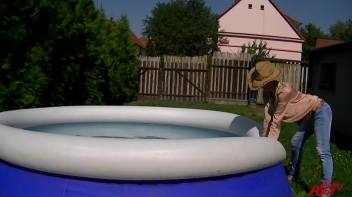 This Cowgirl Swallows Cum With Pride Screencap 16 on www.sinx.com