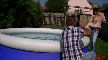 This Cowgirl Swallows Cum With Pride Screencap 18 on www.sinx.com