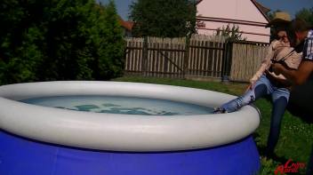 This Cowgirl Swallows Cum With Pride Screencap 19 on www.sinx.com