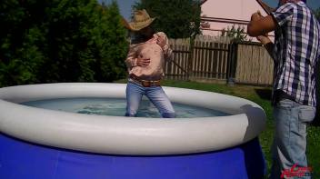 This Cowgirl Swallows Cum With Pride Screencap 21 on www.sinx.com