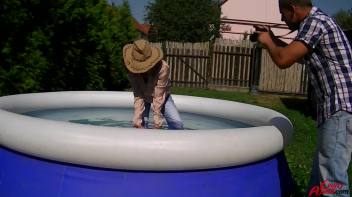 This Cowgirl Swallows Cum With Pride Screencap 22 on www.sinx.com