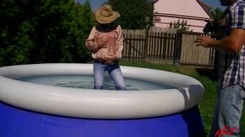 This Cowgirl Swallows Cum With Pride Screencap 23 on www.sinx.com