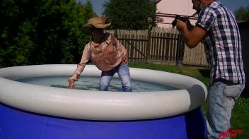 This Cowgirl Swallows Cum With Pride Screencap 25 on www.sinx.com