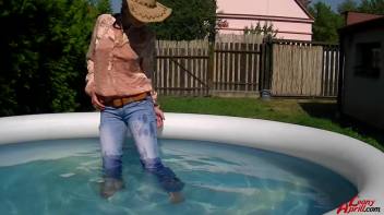 This Cowgirl Swallows Cum With Pride Screencap 27 on www.sinx.com