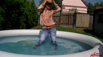 This Cowgirl Swallows Cum With Pride Screencap 29 on www.sinx.com