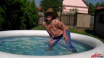 This Cowgirl Swallows Cum With Pride Screencap 51 on www.sinx.com