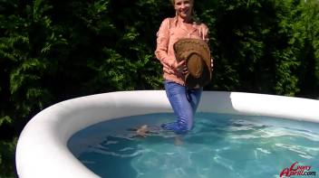 This Cowgirl Swallows Cum With Pride Screencap 56 on www.sinx.com