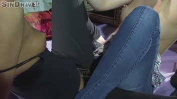 Casual Cuties Get A High Class Lesbo Lesson In Cunt Pleasing Screencap 13 on www.sinx.com
