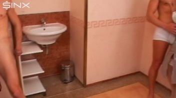 Voyeuristic Couples Enjoy Piss Fucking In Spa Screencap 3 on www.sinx.com