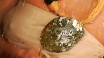 Big Nipples Revealed Through Soaked Satin Screencap 101 on www.sinx.com
