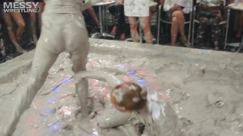 Messy Wrestling: Mud Bunnies Beast it Out In The Ring! Screencap 18 on www.sinx.com