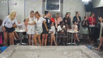 Messy Wrestling: Mud Bunnies Beast it Out In The Ring! Screencap 2 on www.sinx.com