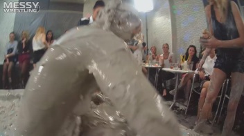 Messy Wrestling: Mud Bunnies Beast it Out In The Ring! Screencap 54 on www.sinx.com