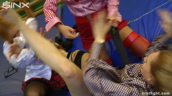 Bratty Schoolgirls Dominate Their Teacher - Cam 2 Screencap 24 on www.sinx.com