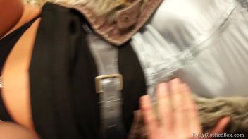 Putting Fur Coats To The Fully Clothed Fuck Test Screencap 48 on www.sinx.com