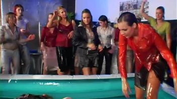 Oiliest Chick Party Ever! Screencap 18 on www.sinx.com