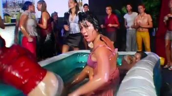 Oiliest Chick Party Ever! Screencap 41 on www.sinx.com