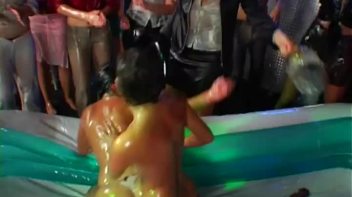 Oiliest Chick Party Ever! Screencap 63 on www.sinx.com