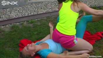 Tickle Toning, The New Fitness Craze - Cam 1 Screencap 52 on www.sinx.com