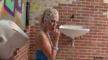 Smoking And Stroking The Slime Wave Dildo Screencap 86 on www.sinx.com