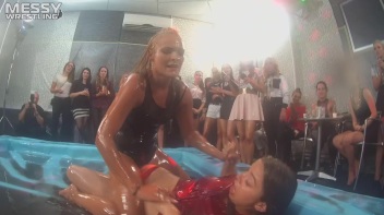 Messy Wrestling: Cuties In Panties Take Shots In The Slop!  Badass Babes Bring It! Screencap 38 on www.sinx.com