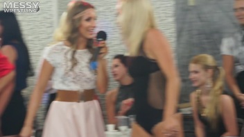 Messy Wrestling: Cuties In Panties Take Shots In The Slop!  Badass Babes Bring It! Screencap 5 on www.sinx.com