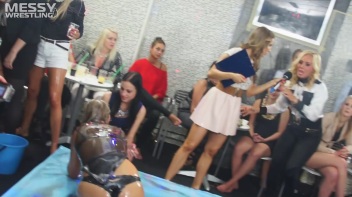 Messy Wrestling: Cuties In Panties Take Shots In The Slop!  Badass Babes Bring It! Screencap 56 on www.sinx.com