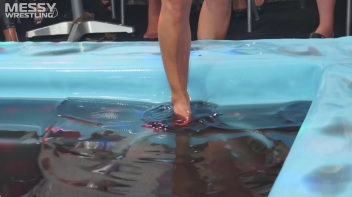 Messy Wrestling: Cuties In Panties Take Shots In The Slop!  Badass Babes Bring It! Screencap 6 on www.sinx.com