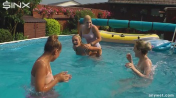 Outdoor Water Fight and Frolicks For Gorgeous Girls Screencap 21 on www.sinx.com