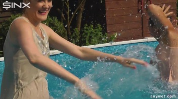 Outdoor Water Fight and Frolicks For Gorgeous Girls Screencap 24 on www.sinx.com