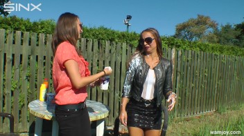 Girls Get Messy in Outdoor WAM Games! Screencap 12 on www.sinx.com