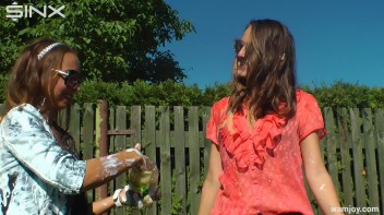 Girls Get Messy in Outdoor WAM Games! Screencap 25 on www.sinx.com