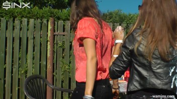 Girls Get Messy in Outdoor WAM Games! Screencap 29 on www.sinx.com