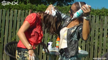 Girls Get Messy in Outdoor WAM Games! Screencap 55 on www.sinx.com