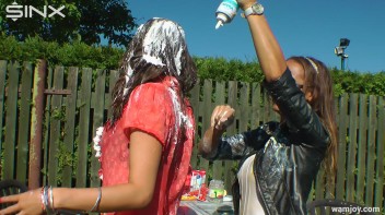 Girls Get Messy in Outdoor WAM Games! Screencap 57 on www.sinx.com