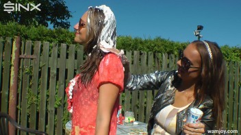 Girls Get Messy in Outdoor WAM Games! Screencap 58 on www.sinx.com