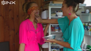 Sweet Toothed Babes Splosh With Puddings Screencap 8 on www.sinx.com