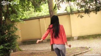 Exotic Hottie Pisses Herself In The Park - Cam 1 Screencap 30 on www.sinx.com